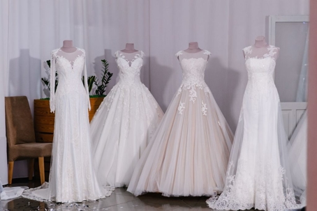 Four Wedding Dresses